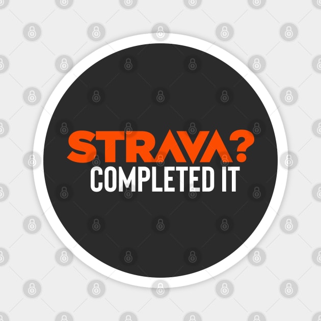 Strava Gift, Strava Running Gift, Cycling Gifts, If I Collapse Strava Magnet by Raw Designs LDN